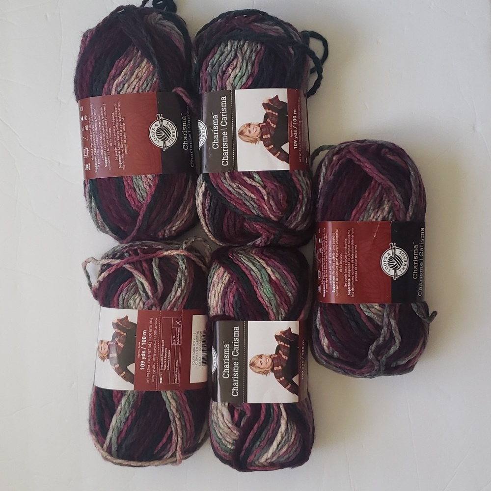 Loops & Threads Charisma Yarns (5 skeins)